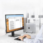 Ugreen Vertical Aluminium Laptop Stand - вертикална алуминиева поставка за MacBook и лаптопи (тъмносив) 3