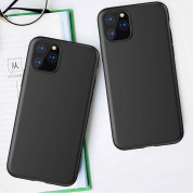 Soft Silicone TPU Protective Case - силиконов (TPU) калъф за Samsung Galaxy S21 FE (черен) 4