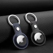 Dux Ducis AirTag PU Leather Keyring - ключодържател от изкуствена кожа за Apple AirTag (черен) 6