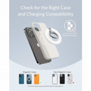 Anker 610 Magnetic Phone Grip (MagGo) - магнитен пръстен с поставка за прикрепяне към iPhone с MagSafe (бял) 7