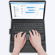 Dux Ducis Wireless Touchpad Keyboard Case for Samsung Galaxy Tab S7, Galaxy Tab S8 (black) 7