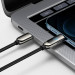 Baseus Digital Display USB-C to Lightning Cable PD 20W (CATLSK-01) - USB-C към Lightning кабел за Apple устройства с Lightning порт (100 см) (черен) 9