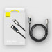 Baseus Digital Display USB-C to Lightning Cable PD 20W (CATLSK-01) - USB-C към Lightning кабел за Apple устройства с Lightning порт (100 см) (черен) 16