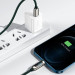 Baseus Digital Display USB-C to Lightning Cable PD 20W (CATLSK-06) - USB-C към Lightning кабел за Apple устройства с Lightning порт (100 см) (зелен) 7
