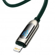 Baseus Digital Display USB-C to Lightning Cable PD 20W (CATLSK-A06) (200 cm) (green) 1