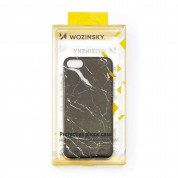 Wozinsky Marble Silicone Case - силиконов (TPU) калъф за Samsung Galaxy S21 FE (бял) 4