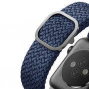 Uniq Aspen Adjustable Braided Band for Apple Watch 42mm, 44mm, 45mm, Ultra 49mm (oxford blue) 4