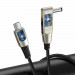 Baseus Flash Series 2-in-1 USB-C & DC (5.5 x 2.5mm) 100W Cable (CA1T2-D01) - USB-C кабел с допълнителен адаптер за лаптопи и бързо зареждане на устройства с USB-C порт (200 см) (черен) 10