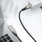Baseus Flash Series 2-in-1 USB-C & DC (5.5 x 2.5mm) 100W Cable (CA1T2-D01) - USB-C кабел с допълнителен адаптер за лаптопи и бързо зареждане на устройства с USB-C порт (200 см) (черен) 6