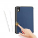 DUX DUCIS Domo Tablet Case - полиуретанов кейс с поставка и отделение за Apple Pencil 2 за iPad mini 6 (2021) (син) 3