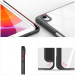 DUX DUCIS Toby Tablet Case - хибриден удароустойчив кейс с отделение за Apple Pencil 2 за iPad mini 6 (2021) (черен) 2