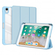 DUX DUCIS Toby Tablet Case - хибриден удароустойчив кейс с отделение за Apple Pencil 2 за iPad mini 6 (2021) (син)