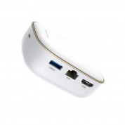 Baseus Multifunctional USB-C Hub Adapter AC Charger (CAHUB-AU02) (white) 2