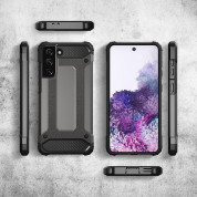 Hybrid Armor Case for Samsung Galaxy S22 Ultra (matte black) 5