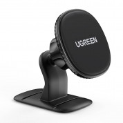Ugreen Magnetic Dashboard Car Mount - магнитна поставка за таблото на кола за смартфони (черен)