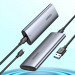 Ugreen USB-C External M.2 SATA SSD USB 3.2 Gen 1 Enclosure - външна кутия с USB-C за M.2 SATA SSD дискове (сив) 13