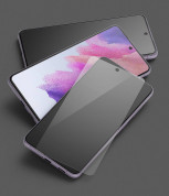 Ringke Invisible Defender ID Glass Tempered Glass 2.5D - калено стъклено защитно покритие за дисплея на Samsung Galaxy S21 FE (прозрачен) (2 броя) 6