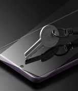 Ringke Invisible Defender ID Glass Tempered Glass 2.5D - калено стъклено защитно покритие за дисплея на Samsung Galaxy S21 FE (прозрачен) (2 броя) 3