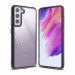 Ringke Fusion Crystal Case - хибриден удароустойчив кейс за Samsung Galaxy S21 FE (черен-прозрачен) 2