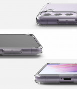 Ringke Fusion Matte Case - хибриден удароустойчив кейс за Samsung Galaxy S21 FE (прозрачен-мат) 3