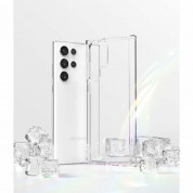 Ringke Fusion Crystal Case - хибриден удароустойчив кейс за Samsung Galaxy S22 Ultra (прозрачен) 1