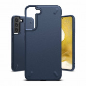 Ringke Onyx Case - силиконов (TPU) калъф за Samsung Galaxy S22 (тъмносин)