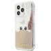 Karl Lagerfeld Liquid Glitter Peek a Boo Case - дизайнерски кейс с висока защита за iPhone 13 Pro Max (прозрачен) 2