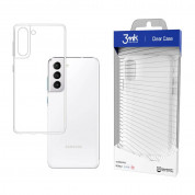 3MK Clear Case - силиконов (TPU) калъф за Samsung Galaxy S21 FE (прозрачен)