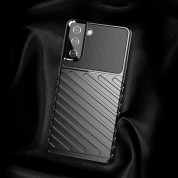 Thunder Rugged TPU Case  - удароустойчив силиконов (TPU) калъф за Samsung Galaxy S22 Plus (черен) 2
