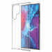 TPU Gel Cover Case - силиконов (TPU) калъф за Samsung Galaxy S22 Ultra (прозрачен) 3