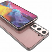 TPU Gel Cover Case - силиконов (TPU) калъф за Samsung Galaxy S22 (прозрачен) 5