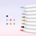 Stoyobe Pencil Silicone Case Nibs 8 pcs. - комплект силиконови протектори за върха на Apple Pencil и Apple Pencil 2nd Gen (8 броя) (цветни) 7