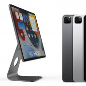 Stoyobe Smart Magnetic Aluminum Desktop Stand - магнитна алуминиева поставка за iPad Pro 11 M1 (2021), iPad Pro 11 (2020), iPad Pro 11 (2018), iPad Air 5 (2022), iPad Air 4 (2020) (сив) 9