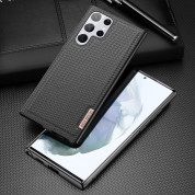 Dux Ducis Fino Series Case - хибриден удароустойчив кейс за Samsung Galaxy S22 Ultra (черен) 1