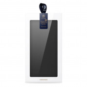 Dux Ducis Skin Pro Case - кожен калъф с поставка и отделение за кр. карти за Samsung Galaxy S22 (черен) 13