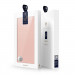 Dux Ducis Skin Pro Case - кожен калъф с поставка и отделение за кр. карти за Samsung Galaxy S22 (розов) 15