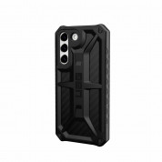 Urban Armor Gear Monarch Case - удароустойчив хибриден кейс за Samsung Galaxy S22 (черен-карбон) 1