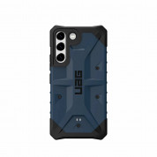 Urban Armor Gear Pathfinder Case - удароустойчив хибриден кейс за Samsung Galaxy S22 (тъмносин)