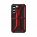 Urban Armor Gear Monarch Case - удароустойчив хибриден кейс за Samsung Galaxy S22 Plus (черен-червен) 1