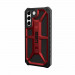 Urban Armor Gear Monarch Case - удароустойчив хибриден кейс за Samsung Galaxy S22 Plus (черен-червен) 2