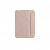 SwitchEasy Origami Case - полиуретанов кейс и поставка за iPad mini 6 (2021) (розов) 4