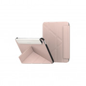 SwitchEasy Origami Case - полиуретанов кейс и поставка за iPad mini 6 (2021) (розов)