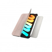 SwitchEasy Origami Case - полиуретанов кейс и поставка за iPad mini 6 (2021) (розов) 1