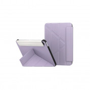 SwitchEasy Origami Case - полиуретанов кейс и поставка за iPad mini 6 (2021) (лилав)