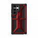 Urban Armor Gear Monarch Case - удароустойчив хибриден кейс за Samsung Galaxy S22 Ultra (черен-червен) 1