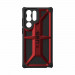 Urban Armor Gear Monarch Case - удароустойчив хибриден кейс за Samsung Galaxy S22 Ultra (черен-червен) 4