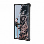 Urban Armor Gear Monarch Case - удароустойчив хибриден кейс за Samsung Galaxy S22 Ultra (черен-карбон) 6