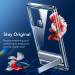 ESR Air Shield Boost Case - удароустойчив хибриден кейс с вградена поставка за Samsung Galaxy S22 Ultra (прозрачен) 6
