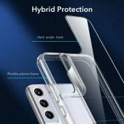ESR Air Shield Boost Case - удароустойчив хибриден кейс с вградена поставка за Samsung Galaxy S22 Plus (прозрачен) 7