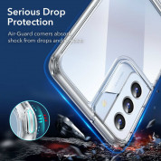 ESR Air Shield Boost Case - удароустойчив хибриден кейс с вградена поставка за Samsung Galaxy S22 Plus (прозрачен) 4